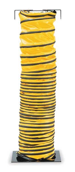 Blower Ducting, 15 ft., Black/Yellow, Allegro Industries, Mfr#: 9550-15