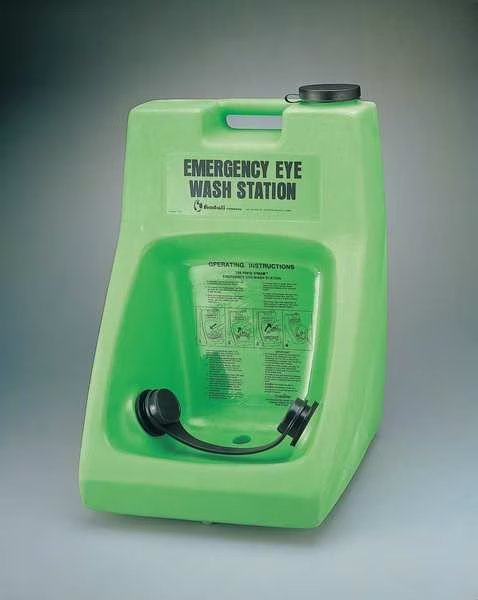 Fendall Porta Stream® I; Eyesaline Eyewash Station in Green, Honeywell, Mfr#: 32-000100-0000