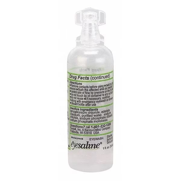 Personal Eye Wash Bottle, 1 oz., Honeywell, Mfr#: 32-000451-0000