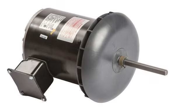 Condenser Fan Motor, 1 HP, 1075 rpm, 60 Hz, Century, Mfr#: FC1106F