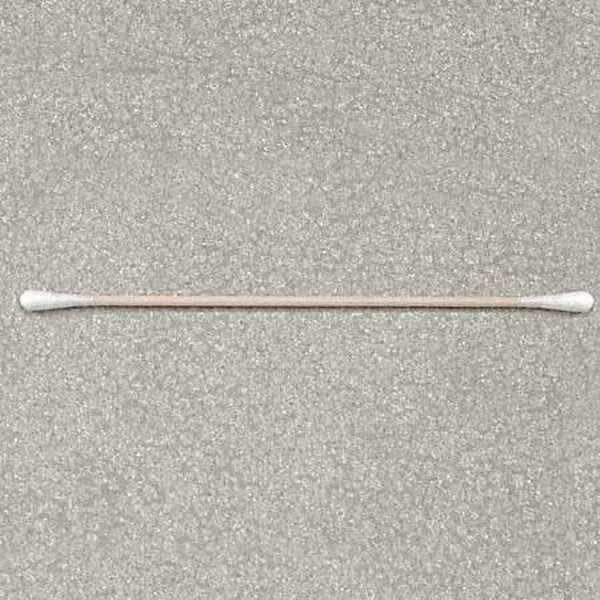 Cotton Swab, Dbl Tip, 3/16 x 6 In, PK100, Techspray, Mfr#: 2300-100