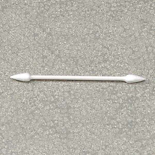 Cotton Swab, Dbl Tip, 1/8 x 3-1/4 In, PK30, Techspray, Mfr#: 2313-30PK