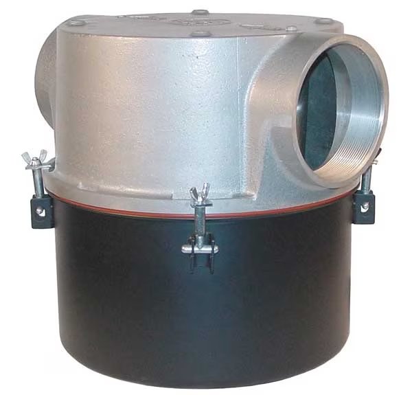 T-Style Inlet Filter, 6 In FNPT, 1100 CFM, Solberg, Mfr#: CT-275P-600C