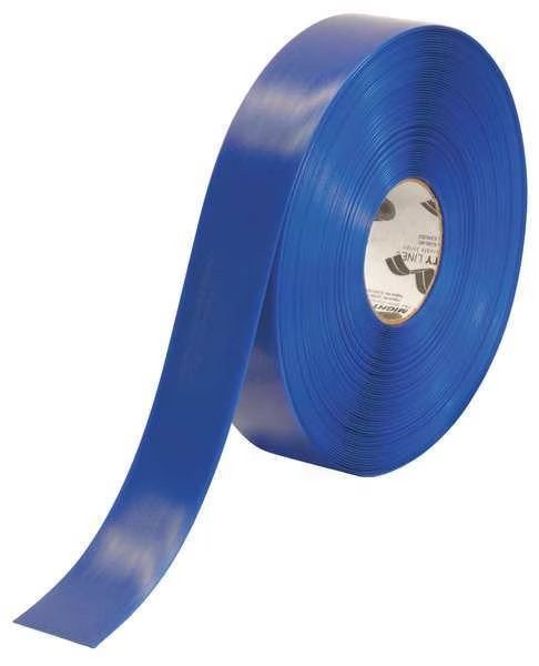 Floor Marking Tape, 2In W, 100 ft. L, Mighty Line, Mfr#: 2RB