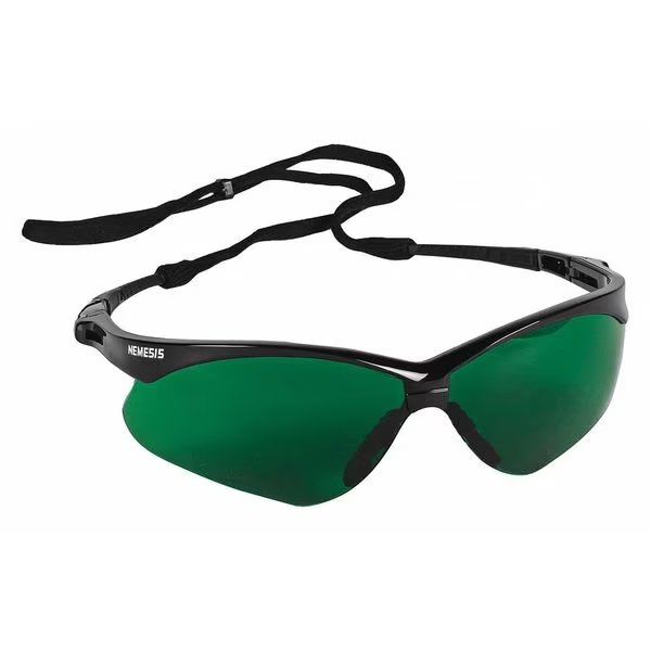 Safety Glasses, Green Anti-Scratch, Kleenguard, Mfr#: 25692