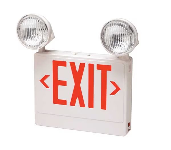 ExtSgn EmLt, Thrmp, Sld Ld Calcm, LED, 6W, Big Beam, Mfr#: 2DZF-PAR-GW
