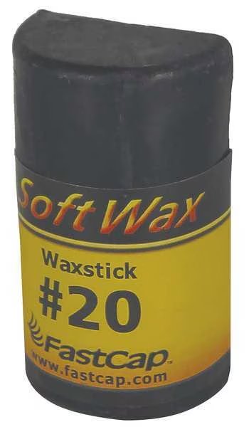 Soft Wax Filler System, 1 oz, Refill Stick, Black, Fastcap, Mfr#: WAX20S