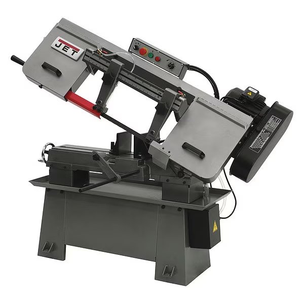 Band Saw, 8" x 13" Rectangle, 8" Round, 8 in Square, 115/230V AC V, 1.5 hp HP, Jet, Mfr#: 414450