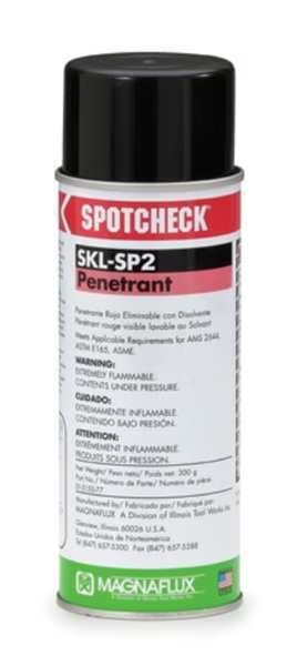 Dye Penetrant, Red, 16 oz, Magnaflux, Mfr#: SKL-SP2