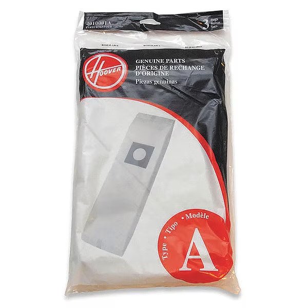 Vacuum Bag, 3 PK, Hoover, Mfr#: 4010001A