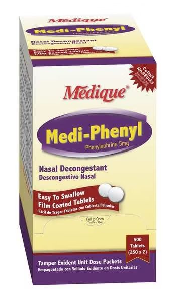Medi-Phenyl, Tablet, 5mg, PK100 (50 pks of 2), Medique, Mfr#: 20533