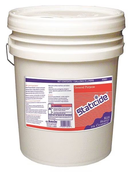 AntiStatic Liquid, General Purpose, 5 Gal, Acl Staticide, Mfr#: 2001-5