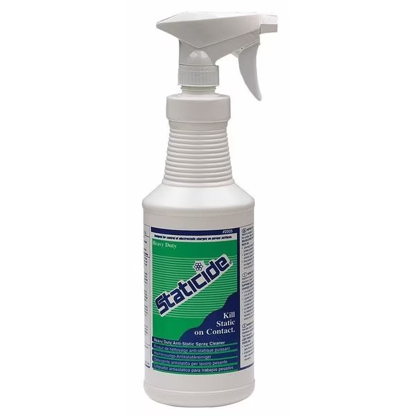 AntiStatic Liquid, Heavy Duty, 1 Quart, Acl Staticide, Mfr#: 2005