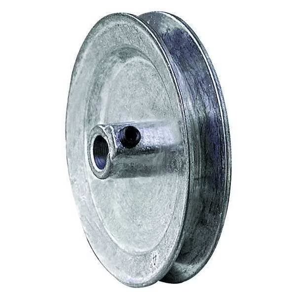7/8" Fixed Bore 1 Groove Standard V-Belt Pulley 4.00" OD, Congress, Mfr#: CA0400X087KW