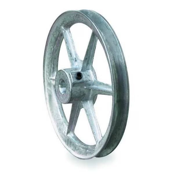 3/4" Fixed Bore 1 Groove Standard V-Belt Pulley 9.00" OD, Congress, Mfr#: CA0900X075KW