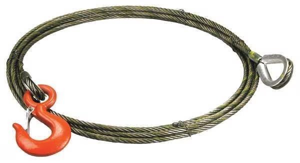Winch Cble Extension, 3/8 In. x 35 ft., Lift-All, Mfr#: 38WEIX35