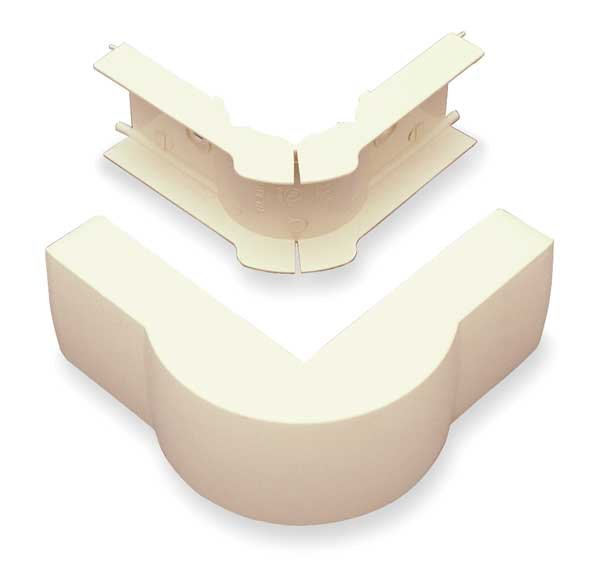 External Elbow, 90 deg., Ivory, PVC, Elbows, Legrand, Mfr#: PN03F19V