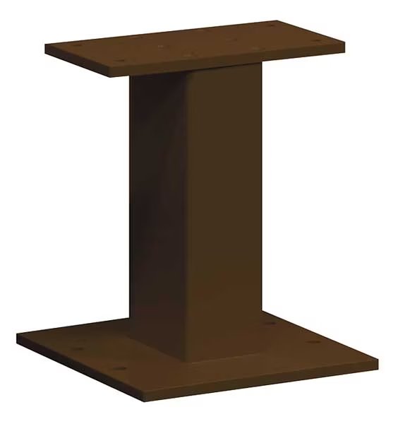 Cluster Box Unit Pedestal, Bronze, Powder Coated, -, 13 Doors, 16 Doors, Salsbury Industries, Mfr#: 3385BRZ