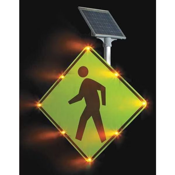LED Traffic Sign, 30" W, 30", Tapco, Mfr#: 2180-00214