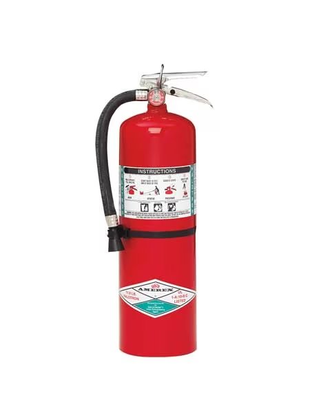 Fire Extinguisher, 1A:10B:C, Halotron, 11 lb, Amerex, Mfr#: 397