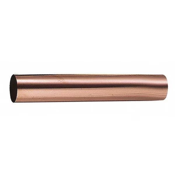 Straight Copper Tubing, 1 3/8 in Outside Dia, 10 ft Length, Type DWV, Streamline, Mfr#: V 12010