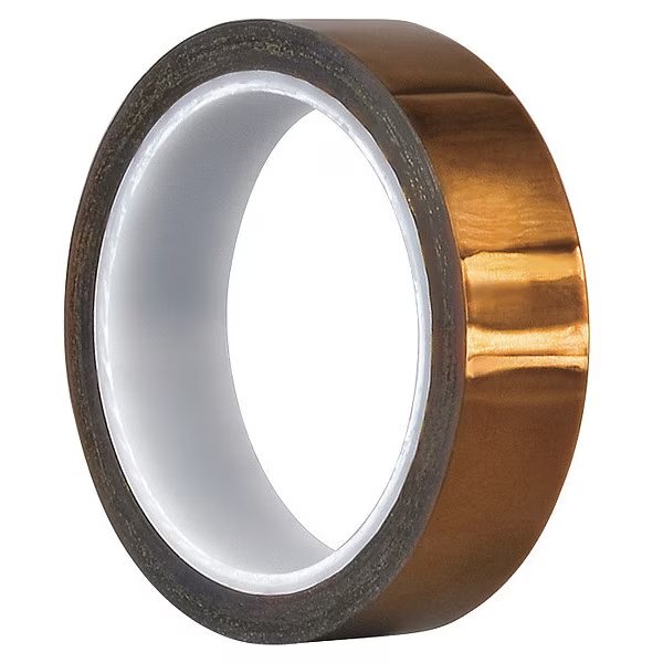 Film Tape, Polyimide, Amber, 1 In. x 36 Yd., Tapecase, Mfr#: 15C558