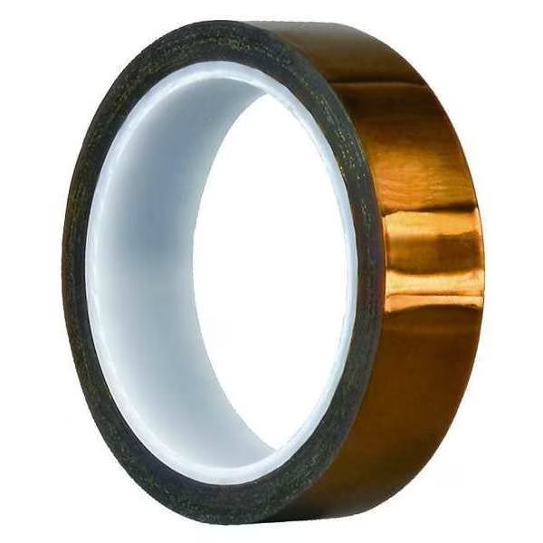 Film Tape, Polyimide, Amber, 1/2 In x 36 Yd, Tapecase, Mfr#: 15C630