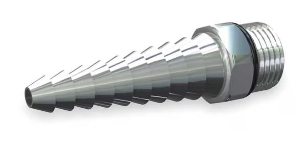 Serrated Hose End, 3/8 In, Watersaver, Mfr#: BO140S