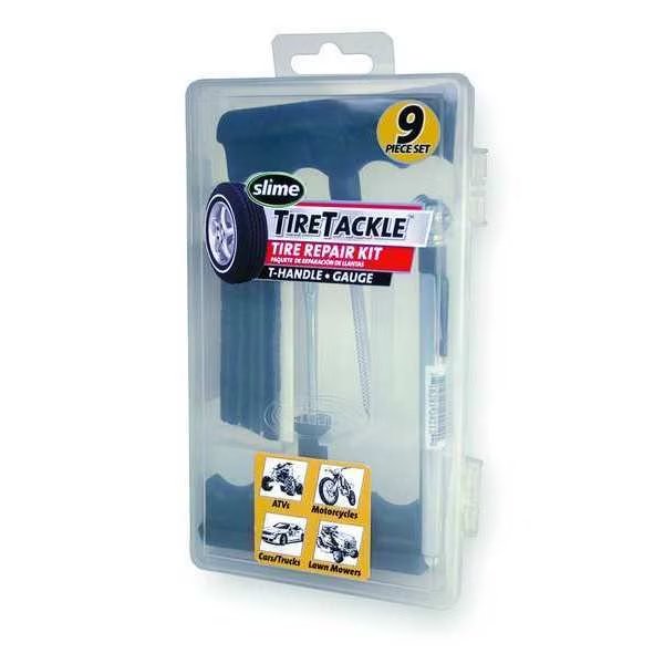 Tire Repair Boot, 3-3/16 In L, 3-3/16 In W, Slime, Mfr#: 20133