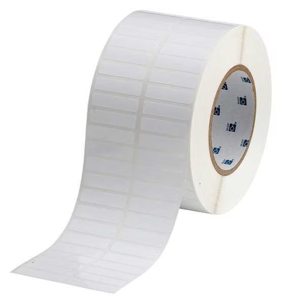 White Polyester Wire Marker, THT-147-422-10, Brady, Mfr#: THT-147-422-10