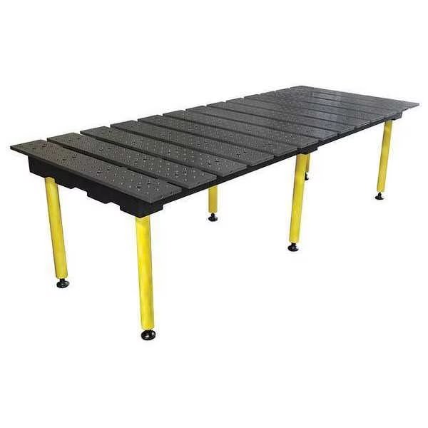 Welding Table, 78W, 38D, Cap 4400, Nitrited, Buildpro, Mfr#: TMQC57838