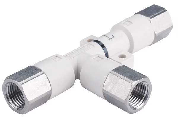 Vacuum Ejector, Inline, Body, 1/8 In NPT, Smc, Mfr#: ZH13DSA-01-02-02