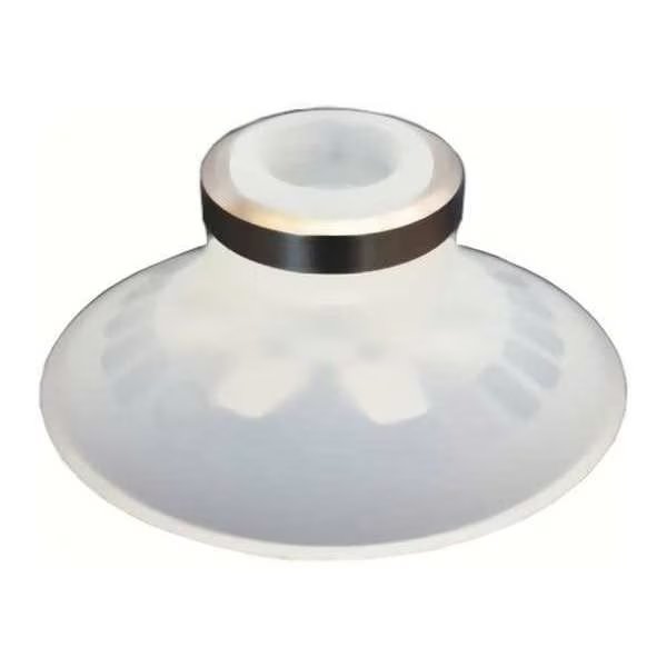 Vacuum Pad, Flat With Ribs, 40mm, Smc, Mfr#: ZP40CS