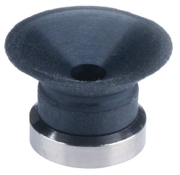 Vacuum Pad, Flat, 16mm, Smc, Mfr#: ZP16US