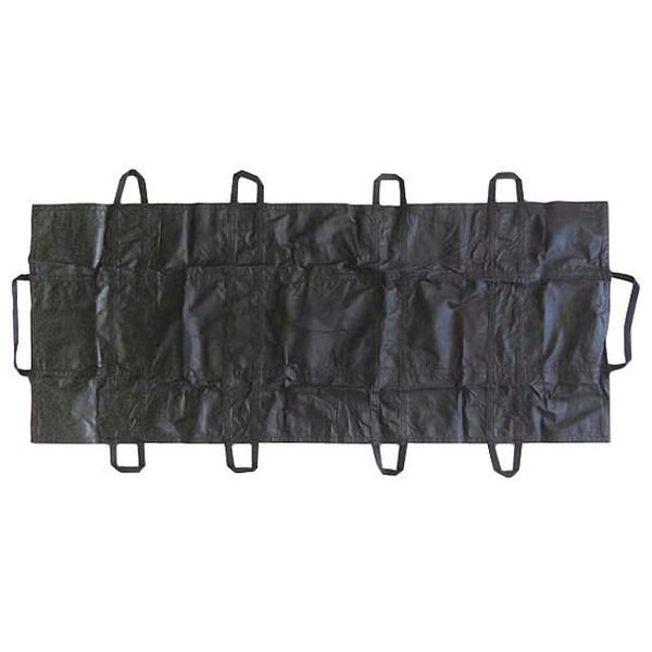 Patient Strecher, 500 lb., Black, PK10, Medsource, Mfr#: MS-95220
