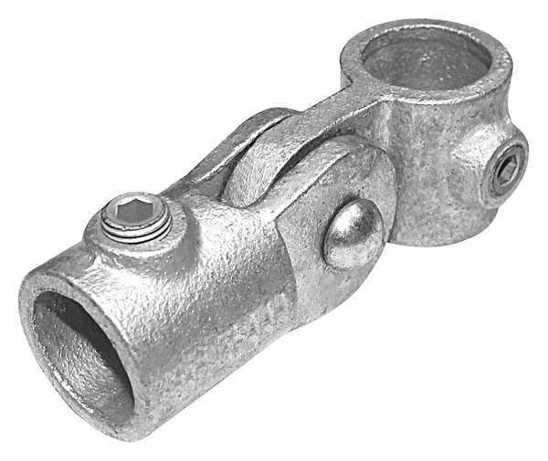 Structural Pipe Fitting, Single-Swivel Socket, Cast Iron, 0.75 in Pipe Size, EnjoyTool Select, Mfr#: 30LX18
