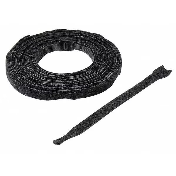 3/4" W x 12" L Hook-and-Loop Black Reclosable Fastener Strap, 600 pk., Velcro Brand, Mfr#: 170782