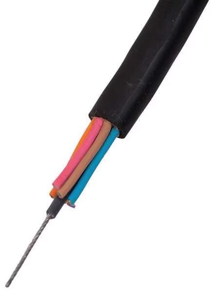 16 AWG 5 Conductor Pendant Cable 600V 25 ft. BK, Kh Industries, Mfr#: CPCR-16/5-25FT