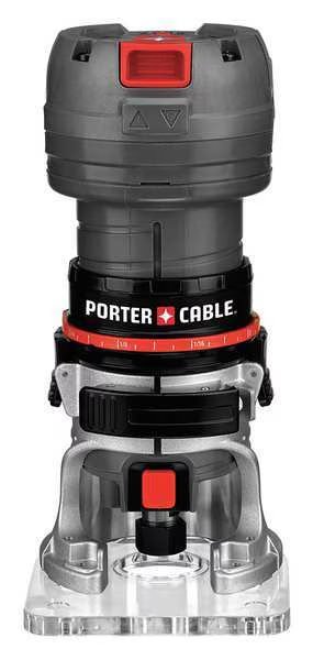 5.6 Amp Variable-Speed 1/4 in. Laminate Trimmer, Porter-Cable, Mfr#: PCE6435