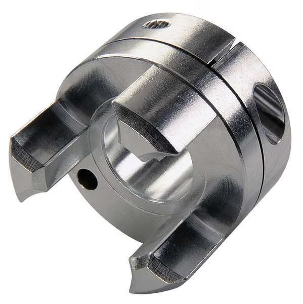 Jaw Coupling Hub, 1/2in., Aluminum, Ruland, Mfr#: JC32-8-A