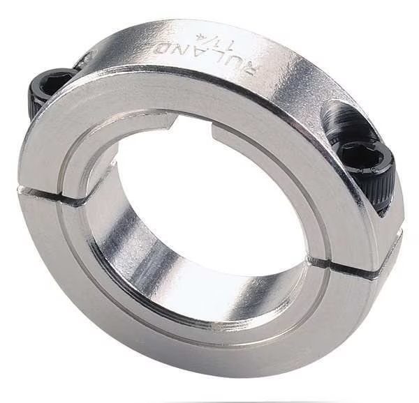 Shaft Collar, Clamp, 2Pc, 3/4 In, Alum, Ruland, Mfr#: SPK-12-A