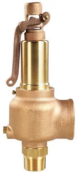 Safety Relief Valve, 1/2 x 3/4, 80 psi, Aquatrol, Mfr#: 740DC1M1K1-80