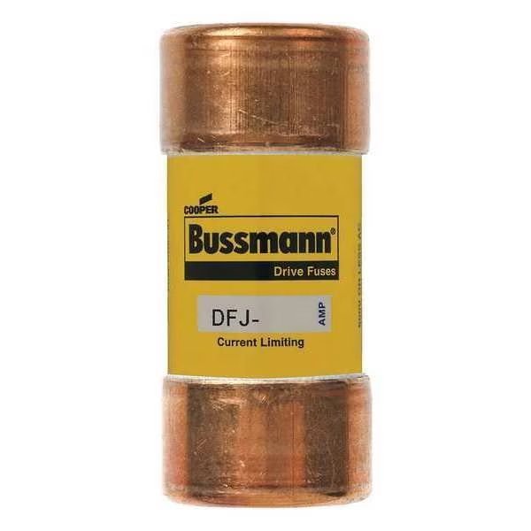 UL Class Fuse, J Class, DFJ Series, Fast-Acting, 2A, 600V AC, Non-Indicating, Eaton Bussmann, Mfr#: DFJ-2