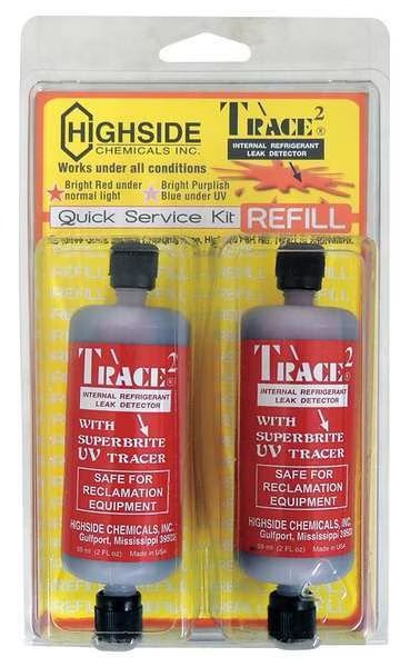 Trace2 Red Penetrant Dye Refill, PK2, Highside Chemicals, Mfr#: HS21022