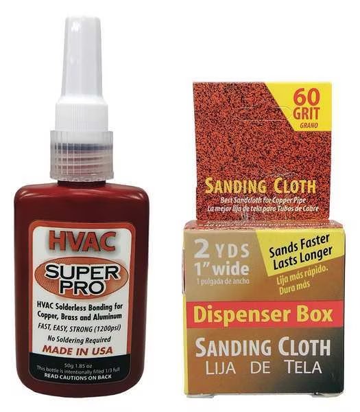 HVAC Solderless Bonding Kit, 1.85 oz., Highside Chemicals, Mfr#: HS32098