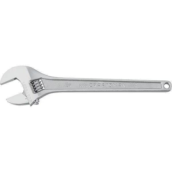 Adj. Wrench, 1 3/4" Jaw Capacity, 15" L, Craftsman, Mfr#: CMMT81625