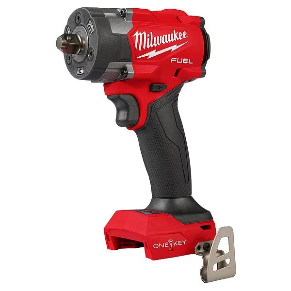 M18 FUEL 1/2 in. Controlled Torque Compact Impact Wrench with TORQUE-SENSE with Pin Detent (Tool Only), Milwaukee Tool, Mfr#: 3061P-20