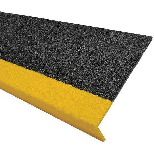 FRP Cover HD Grit, 9"x48", Yellow/Black, Sure-Foot, Mfr#: 9N12009X004817H