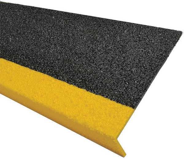 FRP Cover HD Grit, 9"x60", Yellow/Black, Sure-Foot, Mfr#: 9N12009X006017H