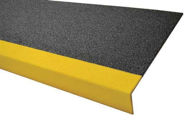 FRP Cover MED Grit, 11.75"x36", Yellow/Black, Sure-Foot, Mfr#: 9N12117X003617M